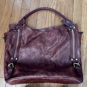 Chic Made from high-quality faux Leather tote Shoulder Bag